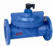 เหล็กหล่อ Electronic Solenoid Valve วาล์วน้ำแรงดันต่ำปกติปิด