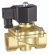 24VDC Brass Electric Solenoid Valve แรงดันไฟฟ้า 2 Way Zero Differential